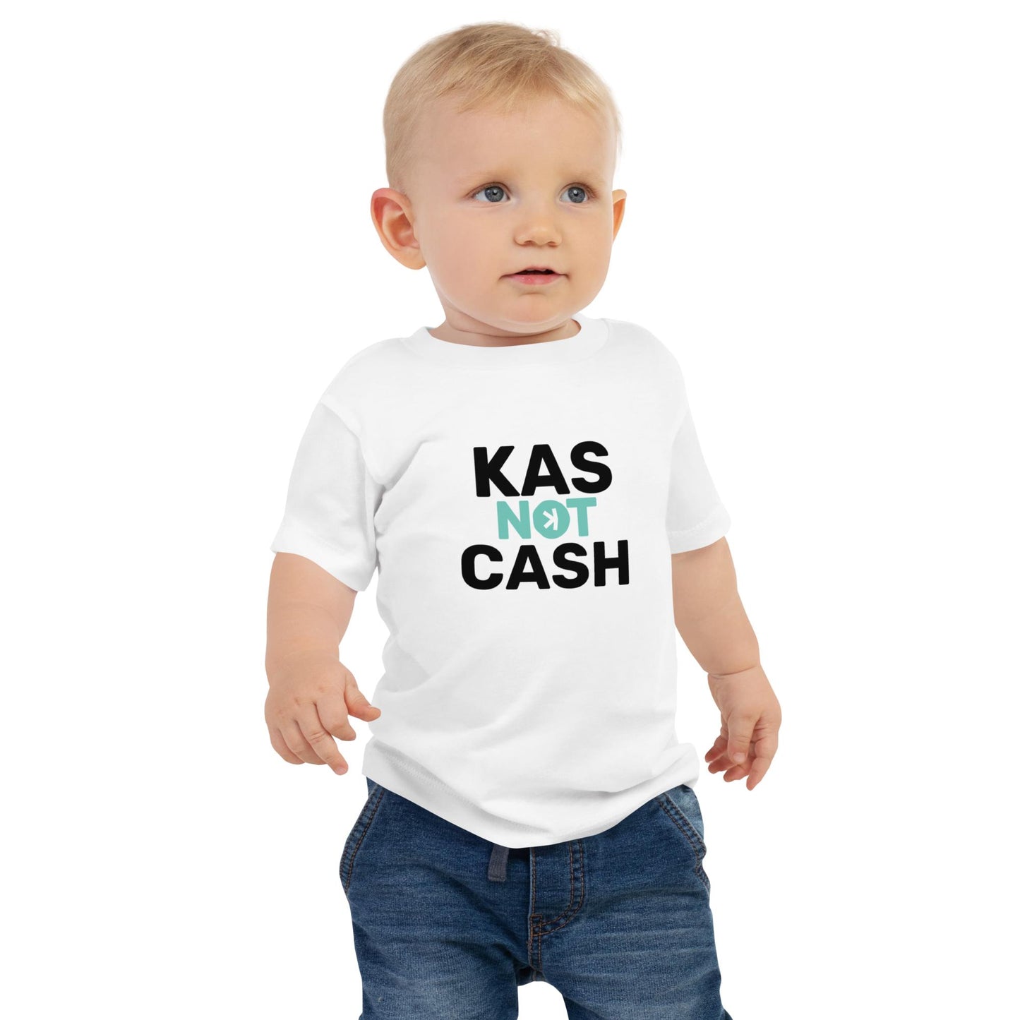 Baby Kaspa T-shirt - KAS not cash