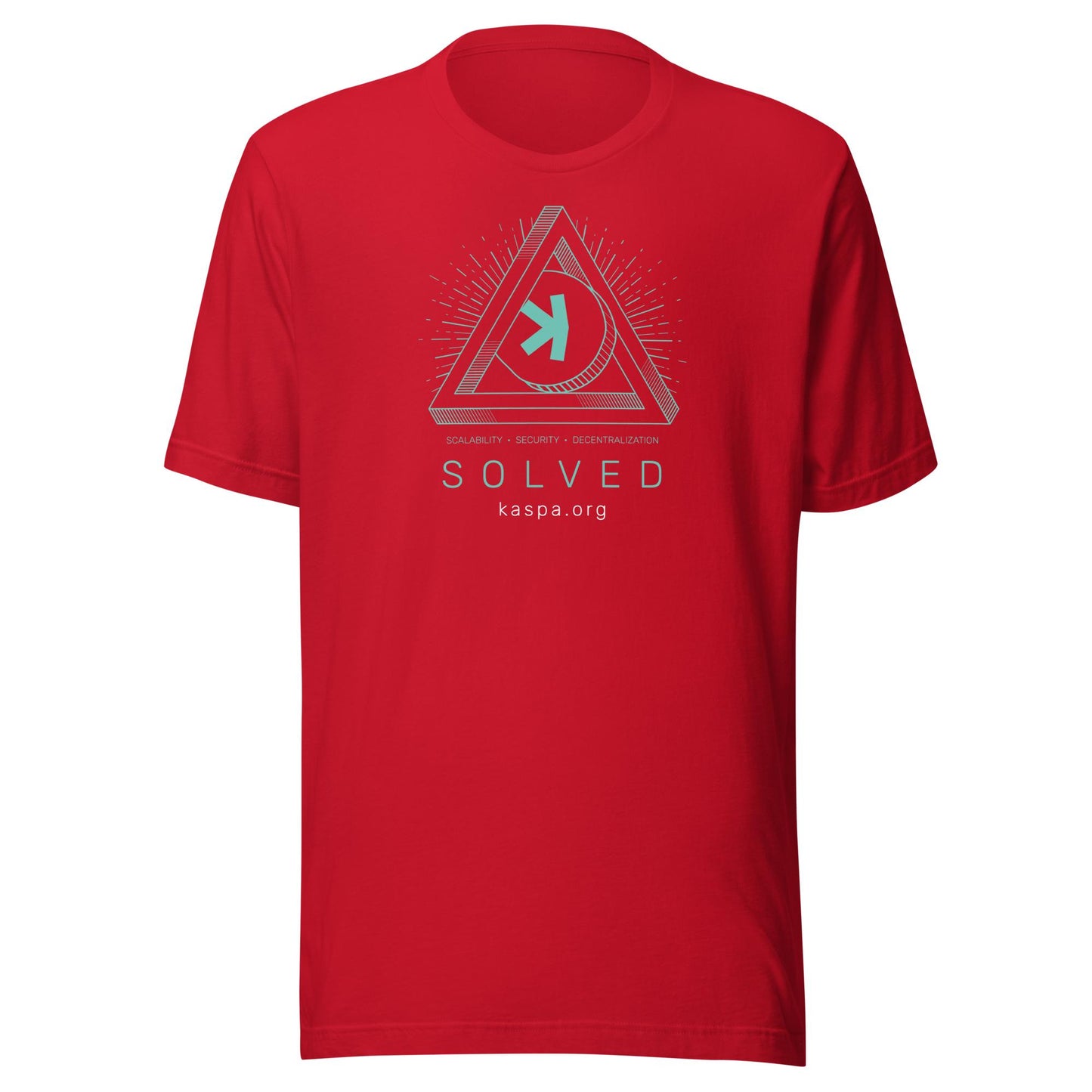 Kaspa T-shirt - Trilemma Solved