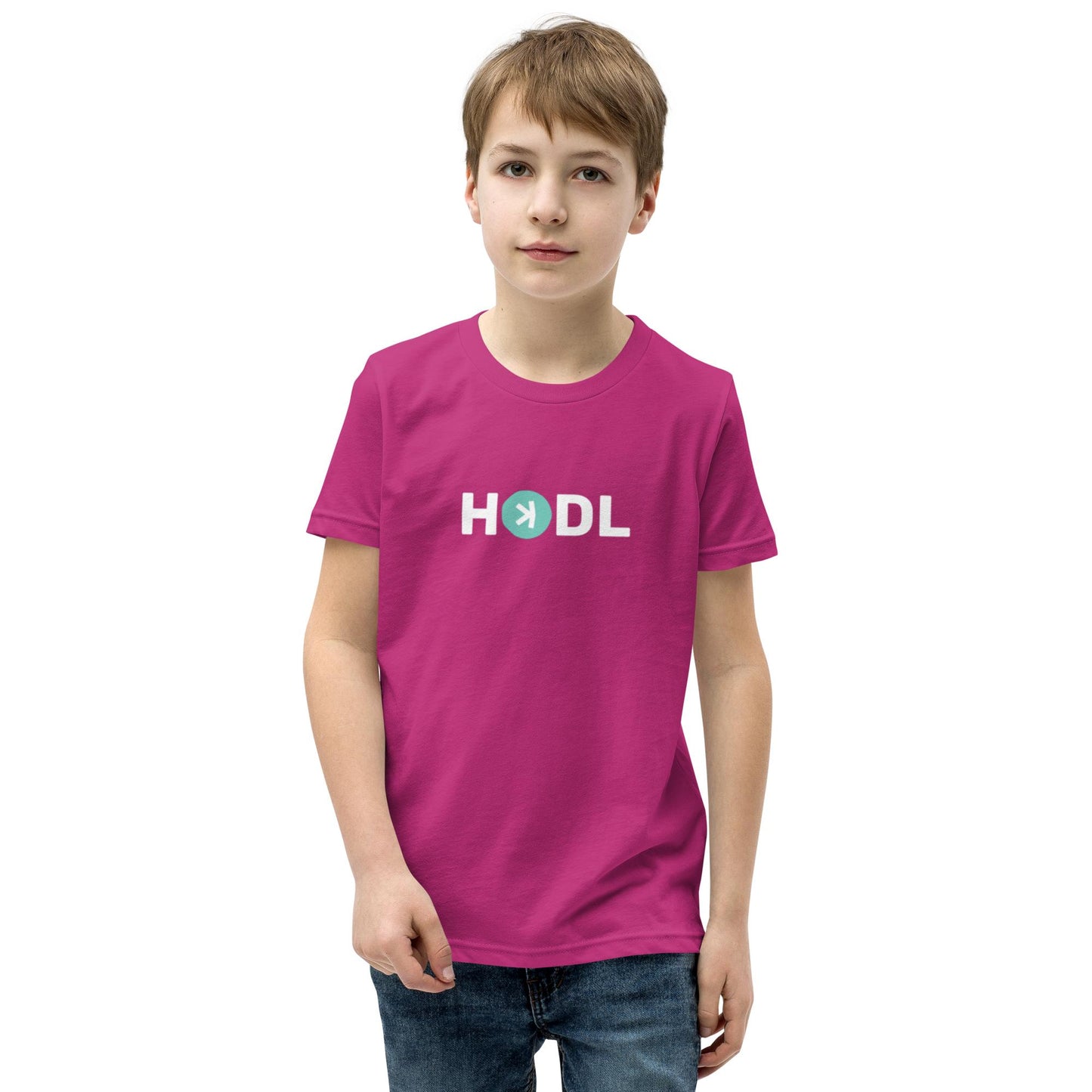 Youth Kaspa T-shirt - HODL