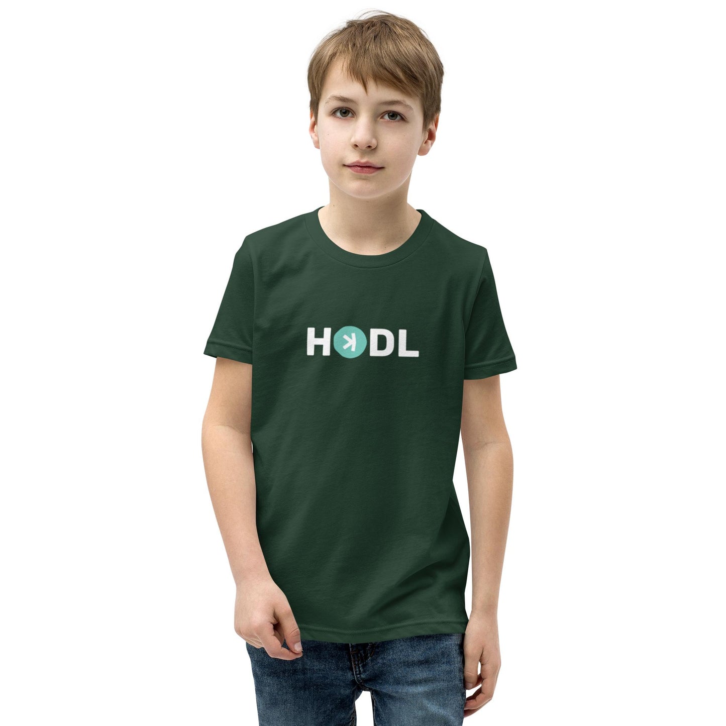 Youth Kaspa T-shirt - HODL