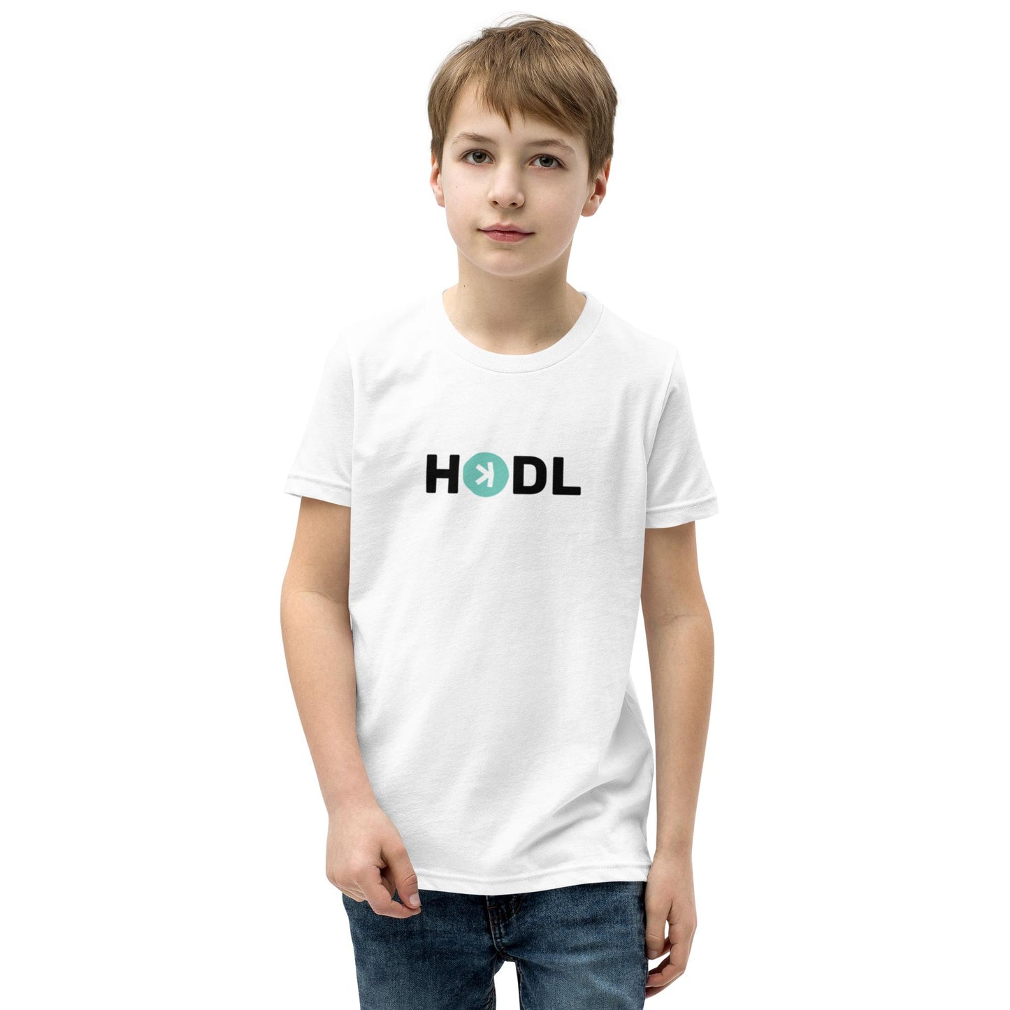 Youth Kaspa T-shirt - HODL